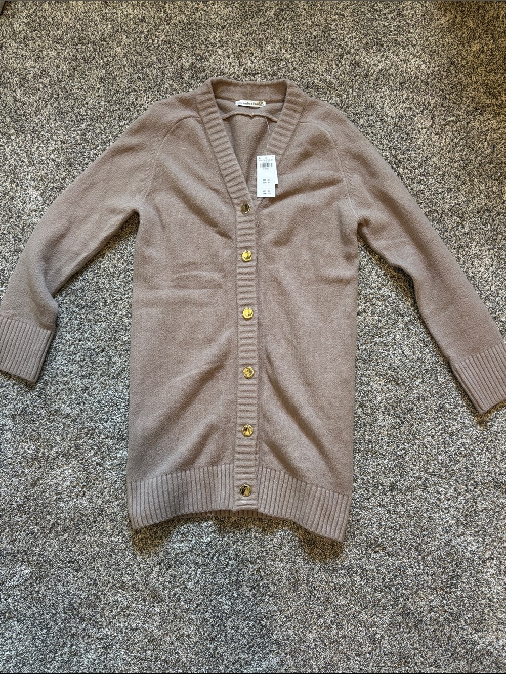 Women's A&F Button Sweater Dress